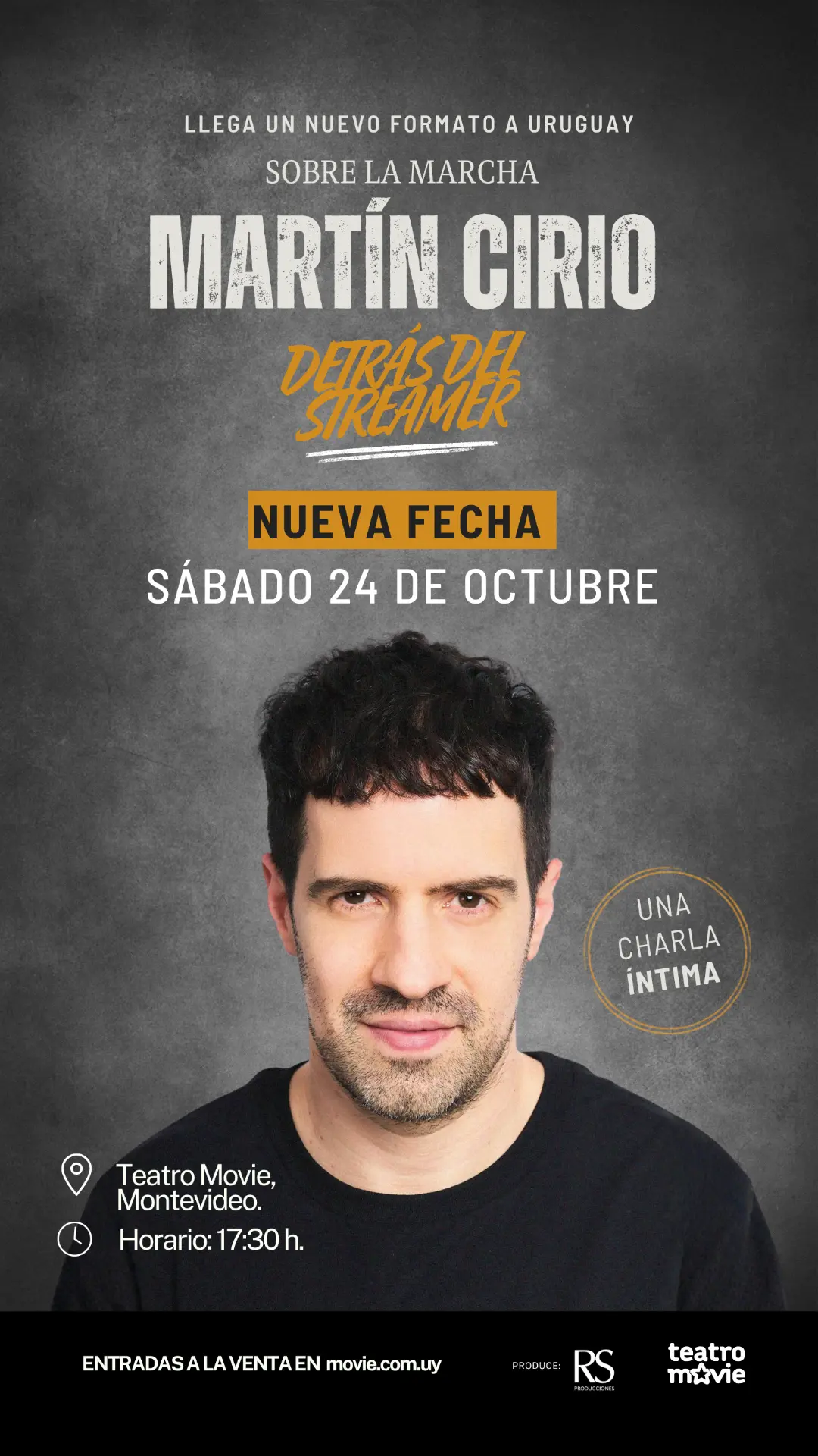 Afiche de Detrás del streaming con Martín Cirio